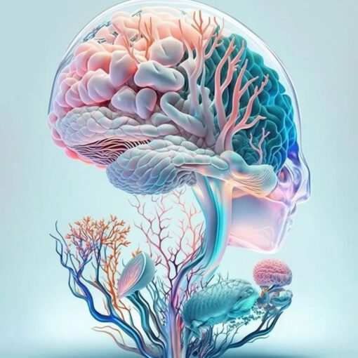 hersenen, zien, werkelijkheid, creëren