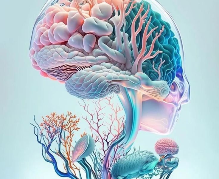 hersenen, zien, werkelijkheid, creëren